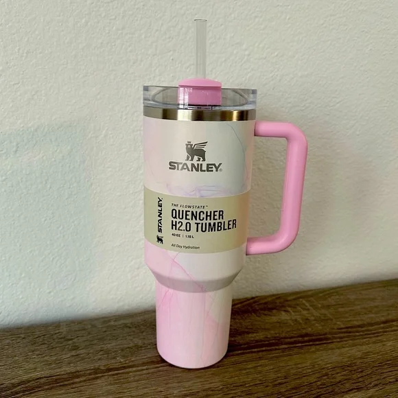 Stanley 40oz limited edition pink marble - Picture 1 of 4